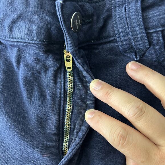 NYDJ Jeans Women 6 Navy Lift Tuck Technology Straight Leg Not Your Daughter's - Picture 6 of 12